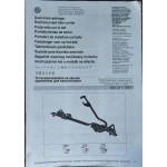 VW originalus dviračių laikiklis ant stogo