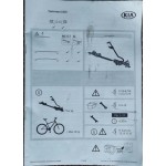 Thule ProRide 598 KIA originalus dviračių laikiklis ant stogo