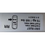 Stogo skersiniai Opel Mokka