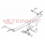 Audi A3 kablys (2012 - 2016m.) 3 durų modeliui
