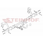 Kablys Peugeot Partner II 4380mm. versijai