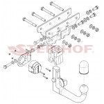 Kablys j-080 Jeep Gladiator 2020- nuimamas