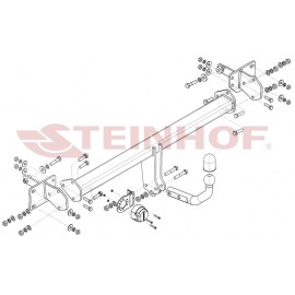 Kablys M-186 Mercedes Benc C-klas  4D 2021-