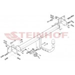 Kablys M-186 Mercedes Benc C-klas  4D 2021-